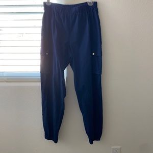 PrettyLittleThing navy blue cargo pants